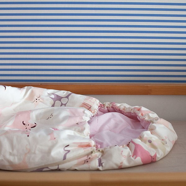 Sac de dormit pentru copii Bartex Animăluțe roz, 70 x 180 cm-image-4