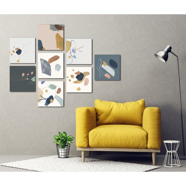 Set 8 tablouri Insigne Pastel-image-1