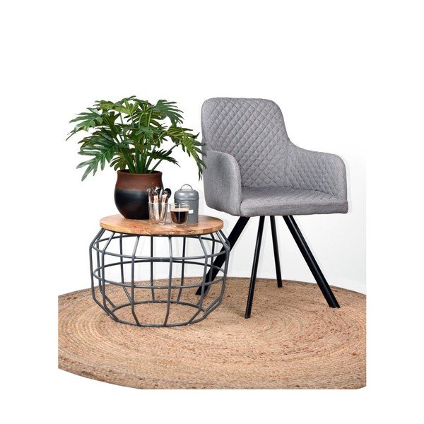 Covor maro rotund din iută ø 180 cm – LABEL51-image-1