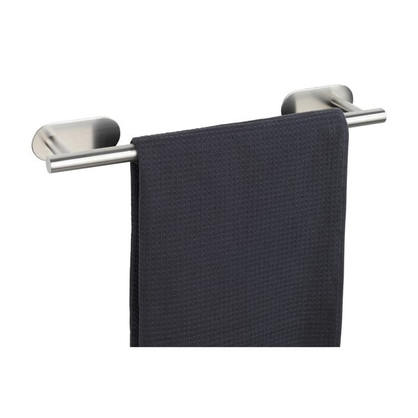 Suport de perete din oțel inoxidabil pentru prosoape Wenko Orea Turbo-Loc®, mat-image-1