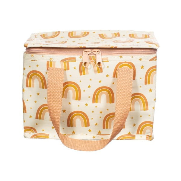 Geantă frigorifică Sass & Belle Earth Rainbow, portocaliu-roz-image-3