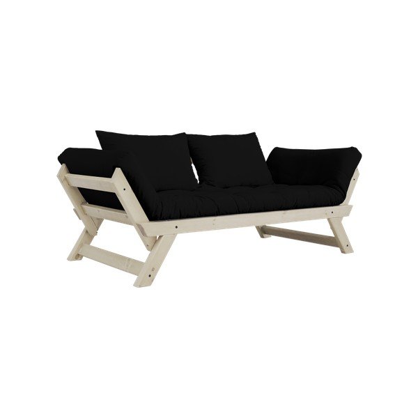 Canapea extensibilă Karup Bebop Natural/Black-image-1