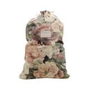 Săculeț textil pentru haine Really Nice Things Bag Spring Flowers, înălțime 75 cm