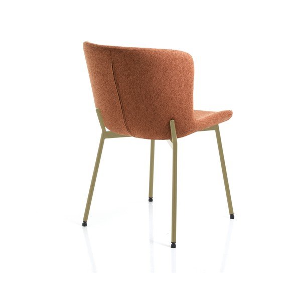 Scaune de dining portocalii 2 buc. Snug – Tomasucci-image-3