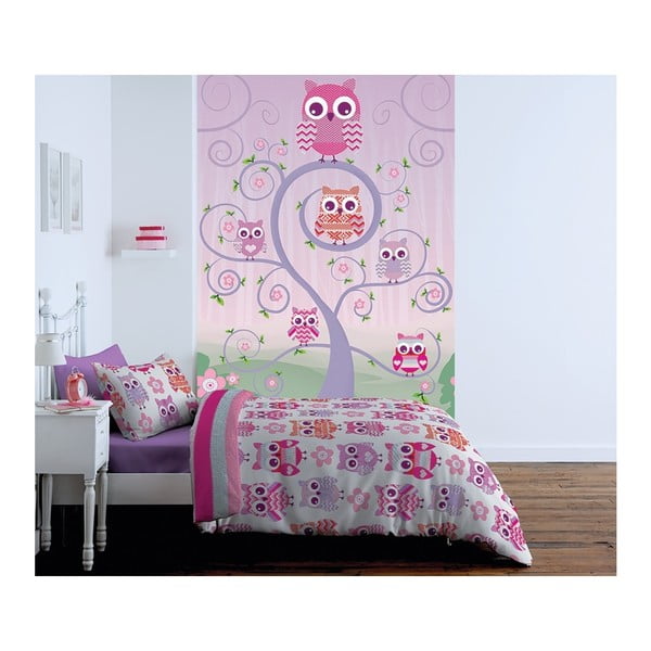 Tapet format mare Catherine Lansfield Owls, 158 x 232 cm