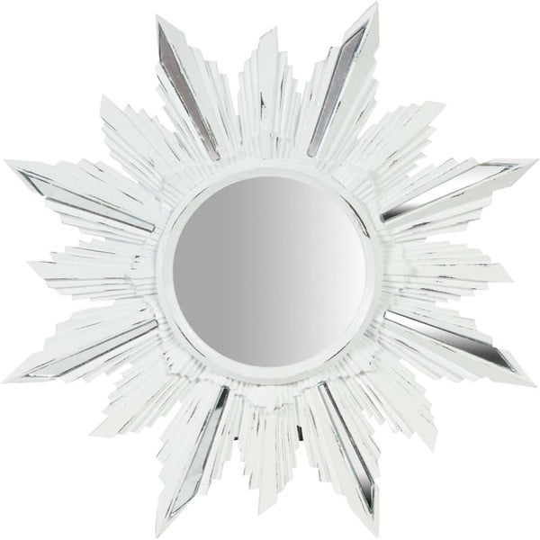 Oglindă pentru perete Crido Consulting Petal, alb