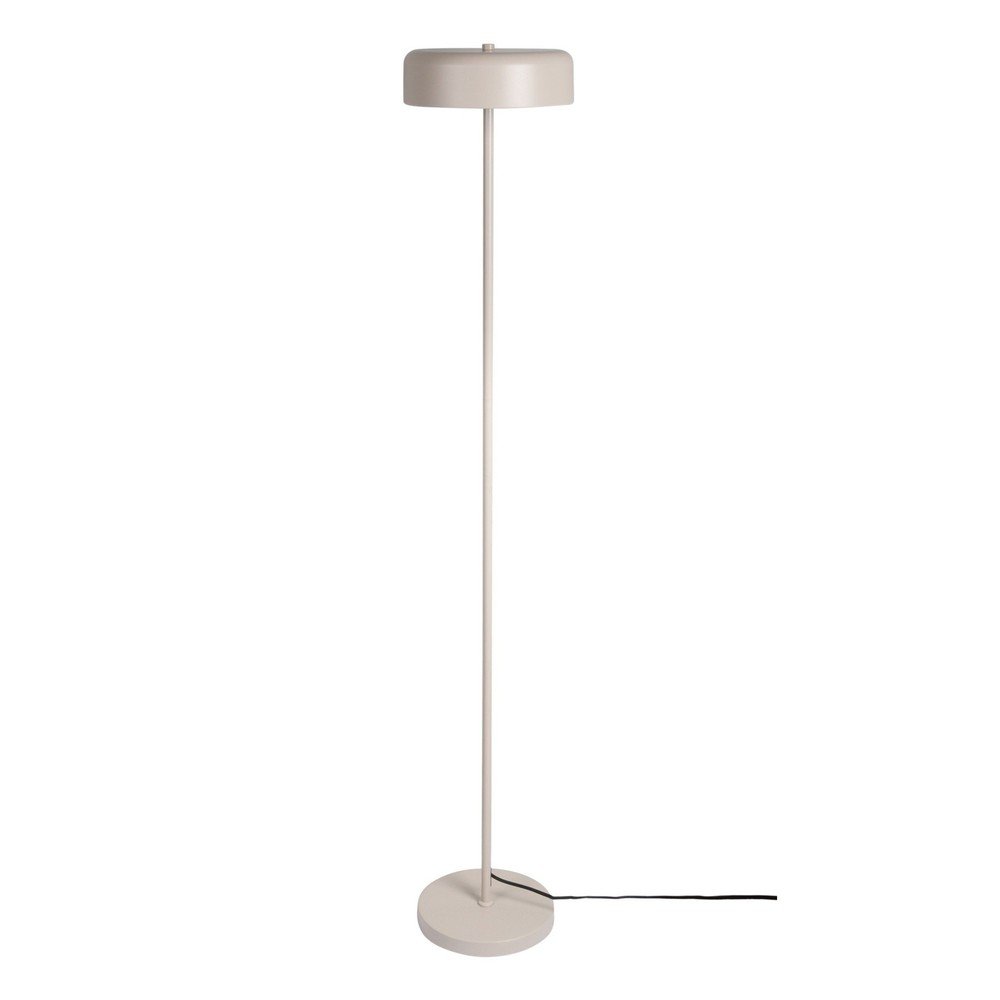 Lampadar bej cu abajur din metal (înălțime 140 cm) Riqueza Palo – Leitmotiv