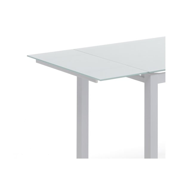 Masă de dining extensibilă cu blat din sticlă 70x110 cm Fast – Tomasucci-image-3