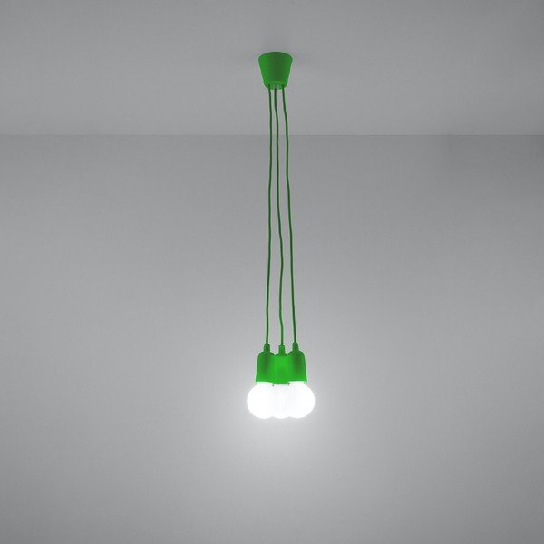 Lustră verde 15x15 cm Rene - Sollux-image-4
