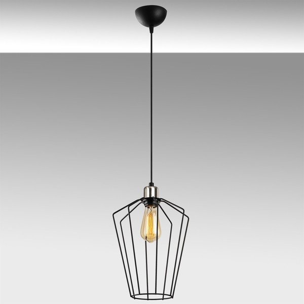 Lustră metalică Opviq lights Desponia, negru-image-1