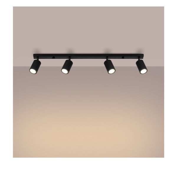 Spot negru 6,5x81 cm Gleam – Sollux-image-2