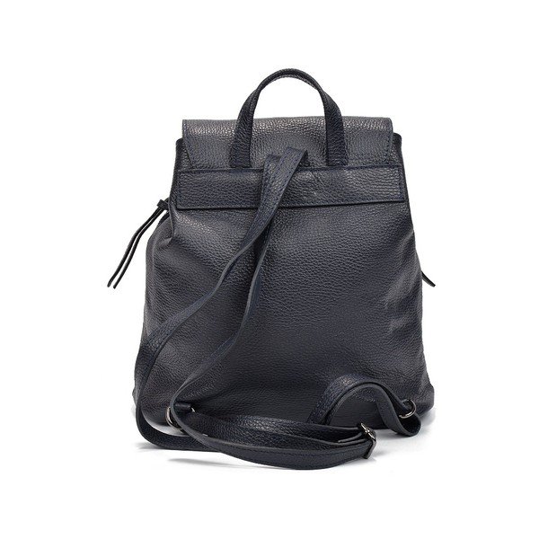 Rucsac din piele Renata Corsi Brenda, bleumarin-image-2