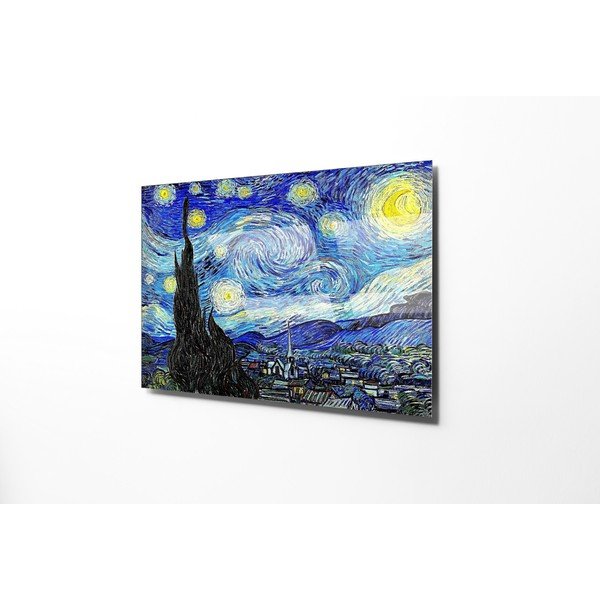 Tablou din sticlă 70x50 cm Vincent van Gogh – Wallity-image-3