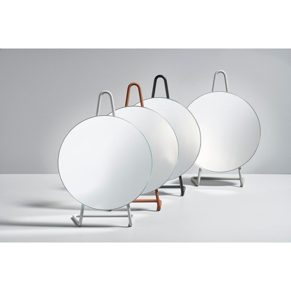 Oglindă cosmetică pentru masă Zone A-Mirror Soft Grey, ø 31 cm, gri-image-2