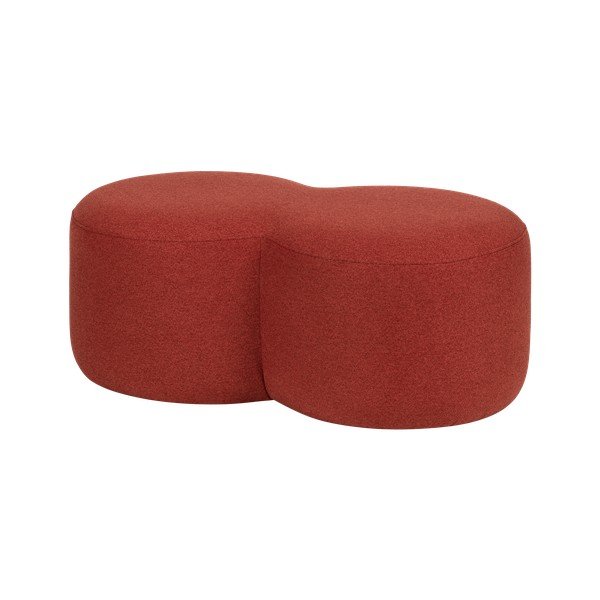 Puf roșu Umbo – noo.ma