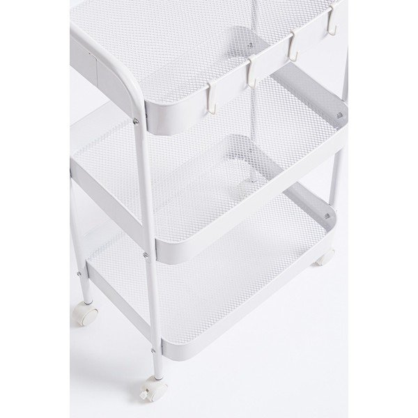 Măsuță de servire cu roți din metal 29,5x41 cm Leiky – Yes Everyday-image-4