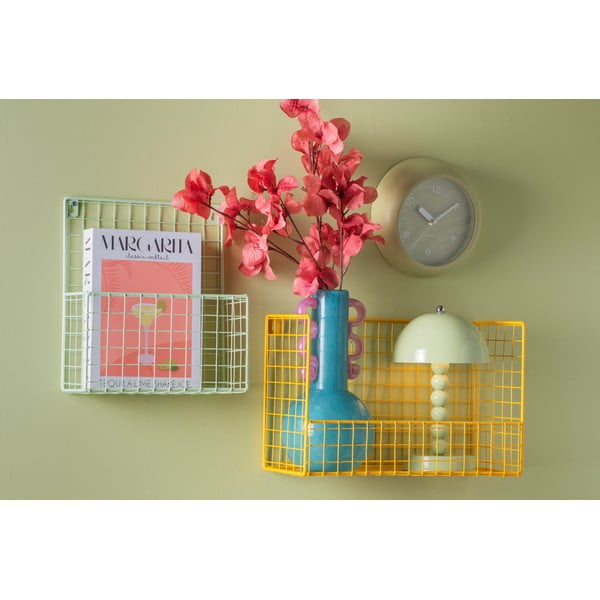 Cutie de depozitare albă/portocalie din hârtie decorativă 18x4x25 cm Margarita – PT LIVING-image-1