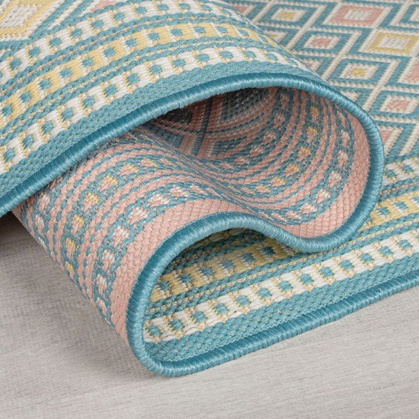 Covor de exterior verde deschis 160x230 cm Coast – Flair Rugs-image-2