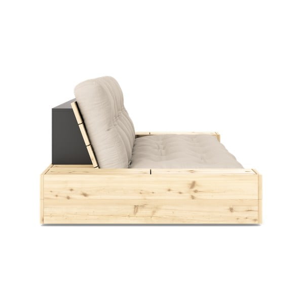 Canapea bej extensibilă 244 cm Base – Karup Design-image-3