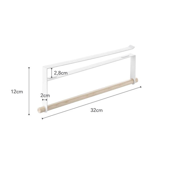 Suport pentru prosoape YAMAZAKI Tosca, alb-image-3