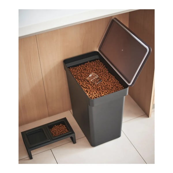 Set de bol și litieră pentru animale de companie Tower – YAMAZAKI-image-1