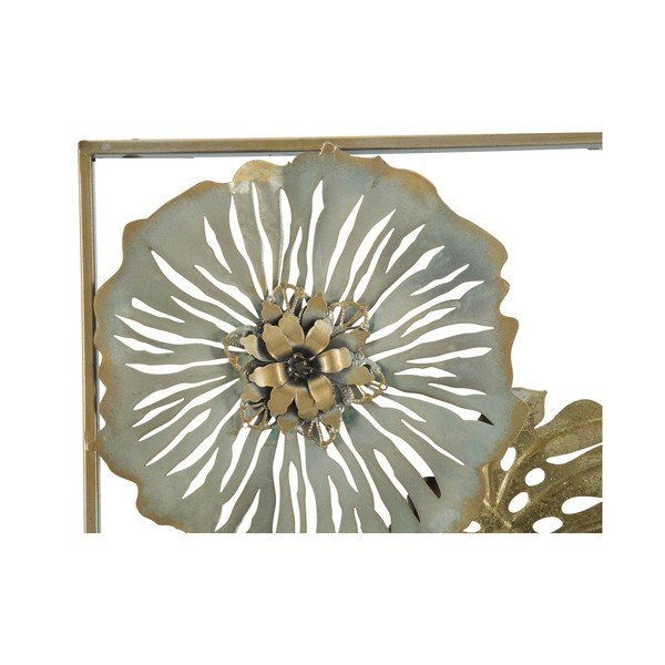 Decorațiune de perete din metal 31,5x90 cm Leaf – Mauro Ferretti-image-4