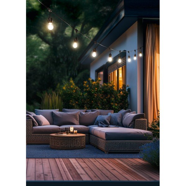 Ghirlandă luminoasă, număr becuri 10 buc. lungime 650 cm Chain – Reality-image-1