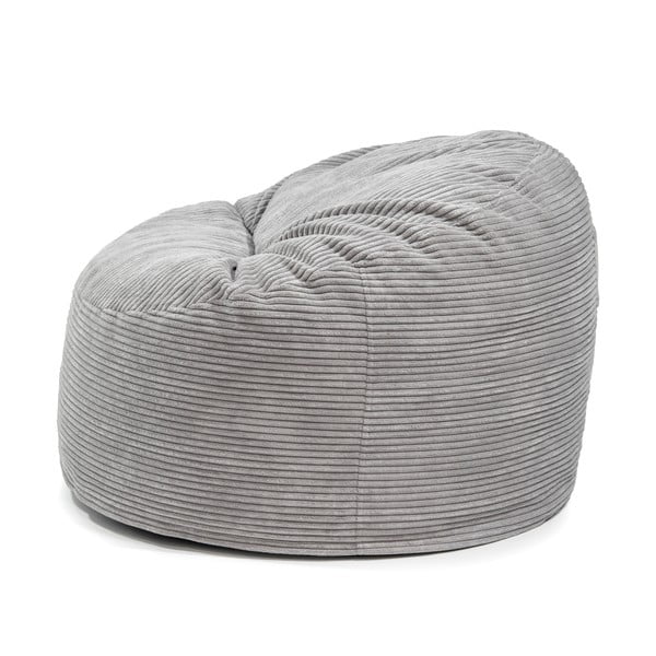 Fotoliu puf pentru copii cărămiziu cu tapițerie din catifea reiată Om 85 – SLOWDOWN-image-3