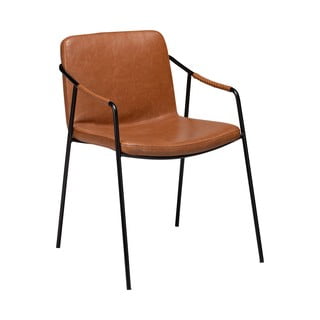 Scaun de dining din piele artificială DAN-FORM Denmark Boto, maro