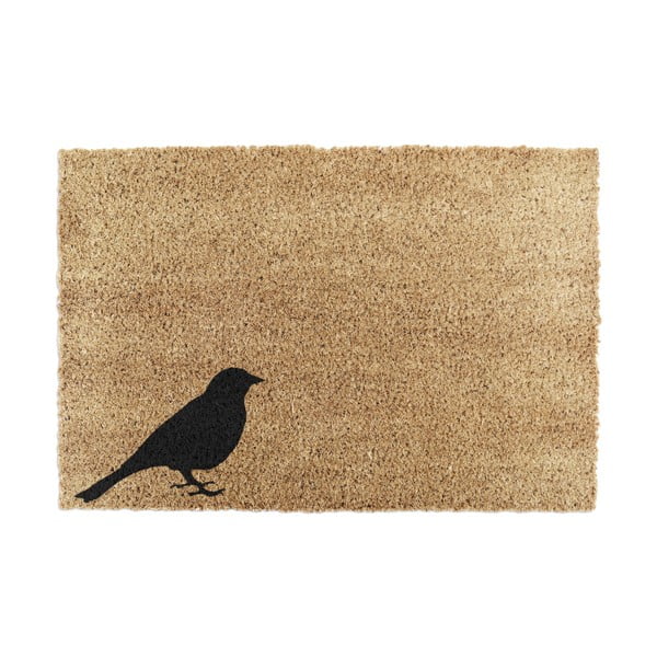 Covoraș de intrare din fibre de nucă de cocos 40x60 cm Bird – Artsy Doormats
