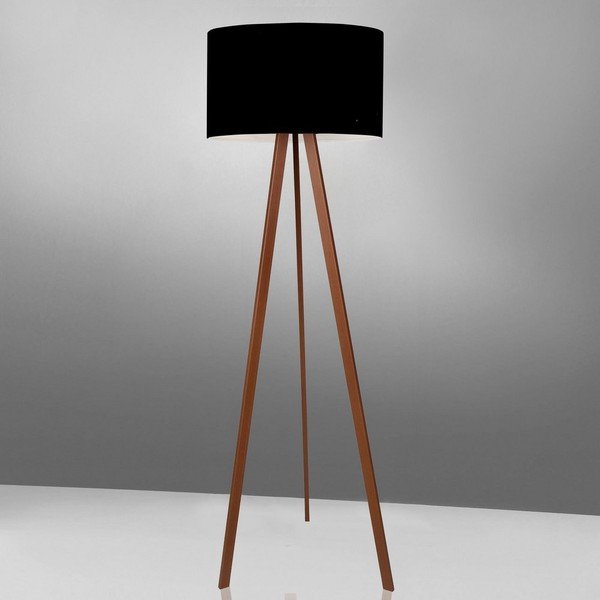 Lampadar Simple, negru-image-1