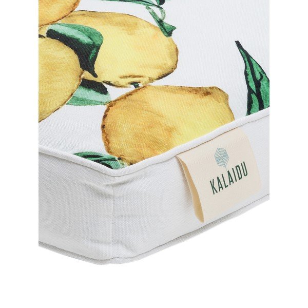 Pernă scaun din bumbac Westwing Collection Citrus, 40 x 40 cm-image-2