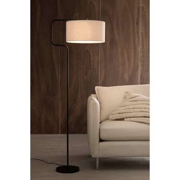Lampadar negru/crem din material textil (înălțime 160 cm) Josho – Ellos Home-image-2
