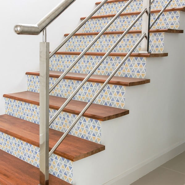 Set 2 autocolante pentru scări Ambiance Edubio, 15 x 105 cm