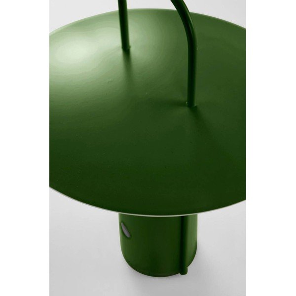 Veioză verde LED cu intensitate reglabilă din metal (înălțime 24 cm) Venna – Jotex-image-3