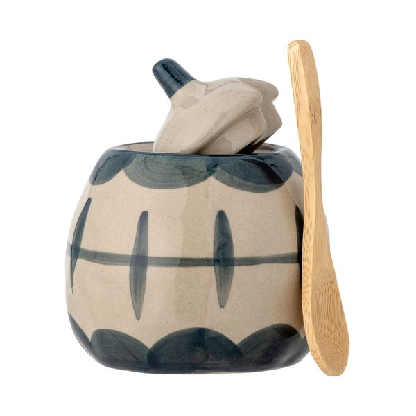 Set zaharniță și latieră din gresie Allium – Bloomingville-image-2