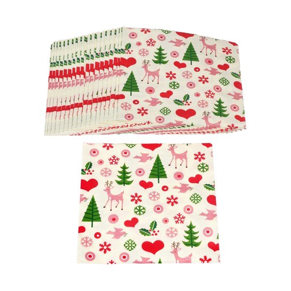 Șervețele 20 buc. 25x25 cm 50s Christmas – Rex London-image-2