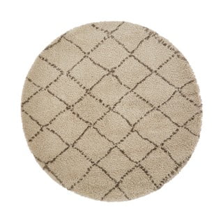 Covor Think Rugs Royal Nomadic, ø 160 cm, bej