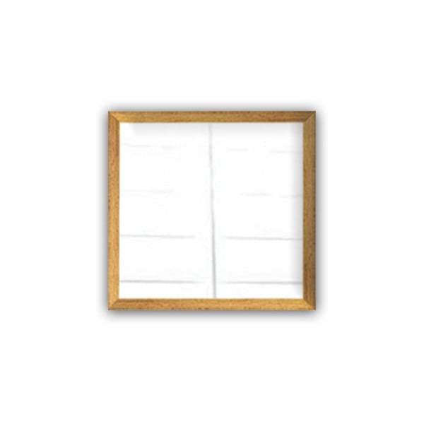 Set 4 oglinzi de perete Oyo Concept Setayna, 24x24 cm, auriu
