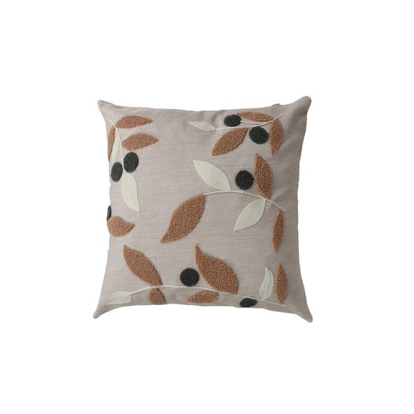 Pernă decorativă din in 43x43 cm Sonbahar – Mioli Decor