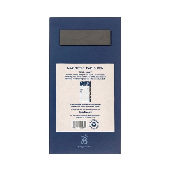 Bloc cu notișe magnetic cu pix Busy B, 70 pagini-image-4