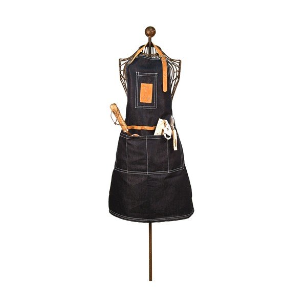 Șorț cu buzunare pentru grădinărit Esschert Design Denim-image-4