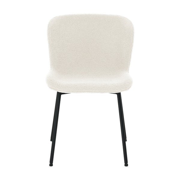 Scaune de dining albe 2 buc. Teddy – Furnhouse-image-1