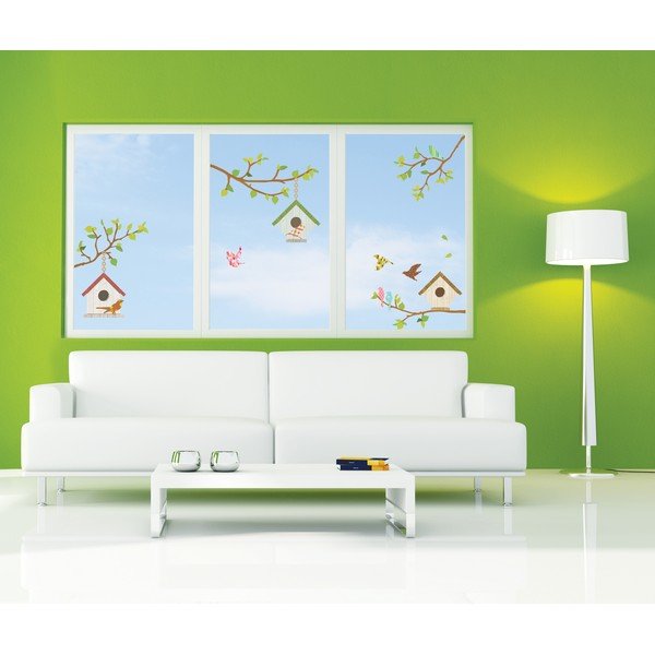Autocolant Ambiance Sticks And Birds-image-1