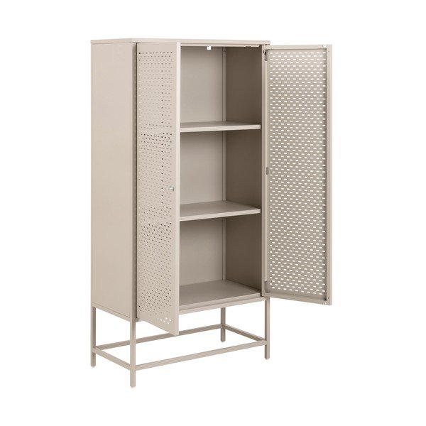 Dulap metalic bej 80x160 cm Newcastle - Actona-image-3