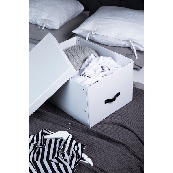 Cutie de depozitare din carton cu capac Tora – Bigso Box of Sweden-image-1