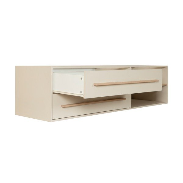 Sertar pentru pat de copii  bej Flexi Grow – Roba-image-3