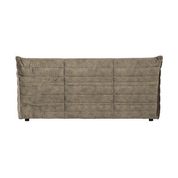 Canapea bej cu tapițerie din catifea 160 cm Bag – WOOOD-image-2