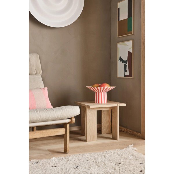 Măsuță auxiliară din lemn de stejar 40x40 cm Oy – OYOY Living Design-image-1
