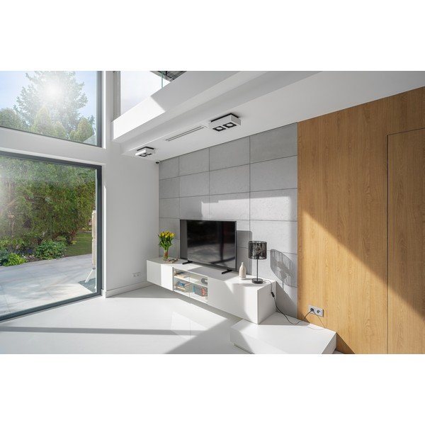 Veioză neagră cu abajur din împletitură de trestie (înălțime 48 cm) Foresto – GTV-image-4